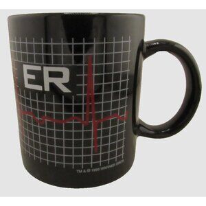 ER Tv Show coffee mug Vintage 1996 NOS Warner Funny Hospital Nurse DR Coffee Mug